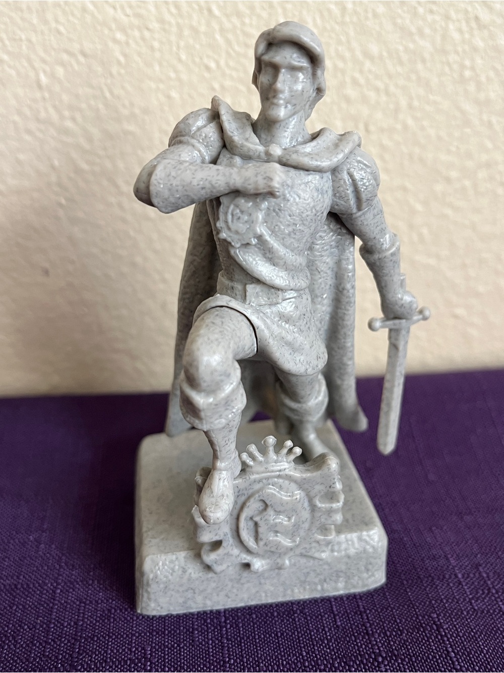 Disney The Little Mermaid Prince Eric Plastic Statue Figure 4 Inches RARE